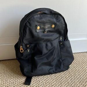 Marc by Marc Jacobs black nylon backpack